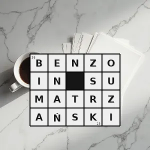 Hasło krzyżówkowe benzoes - benzoin sumatrzański – rozwiązanie, synonimy, podpowiedzi i definicje krzyżówkowe